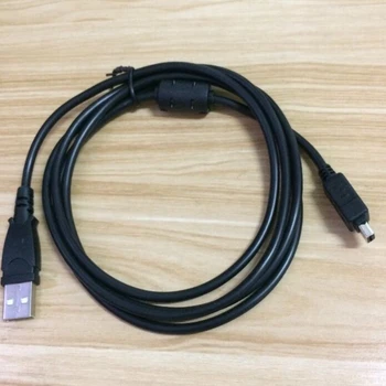 

200pcs/lot 1.5M/5ft 12 Pin CB-USB5 CB-USB6 Camera USB Data Cable Cord For Olympus Olympus SZ-10 SZ-20 SZ-31MR OM-D E-M5