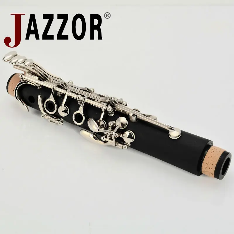 Профессиональный JAZZOR кларнет JYCL E100 B плоский жесткий резиновый 17 ключ с