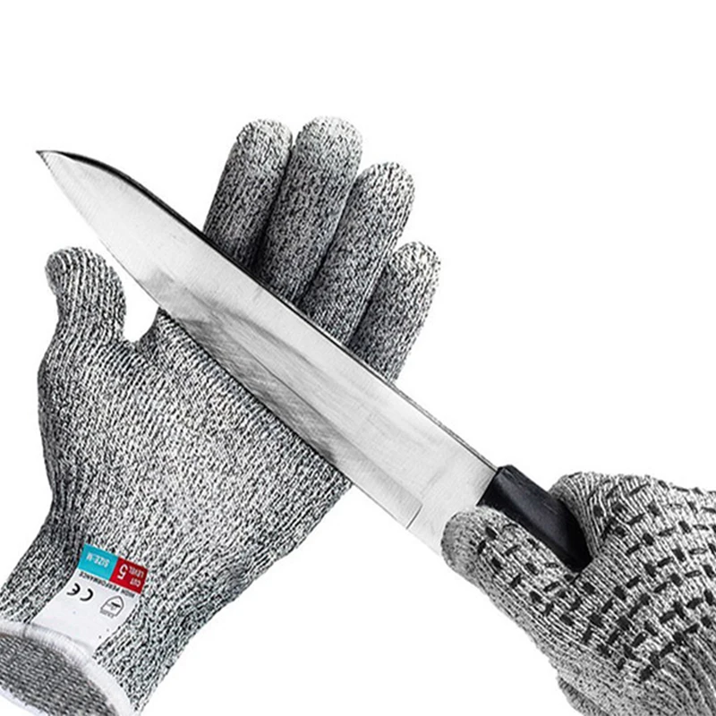 

Wear-resistant anti-cut safety gloves HPPE wear-resisting touch screen gloves antibacterial bamboo non-slip gloves 30