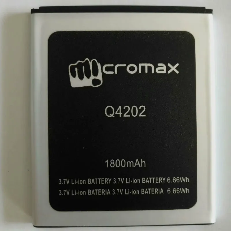 Аккумулятор 1800 мАч для Micromax Q4202 мобильный телефон | Мобильные телефоны и