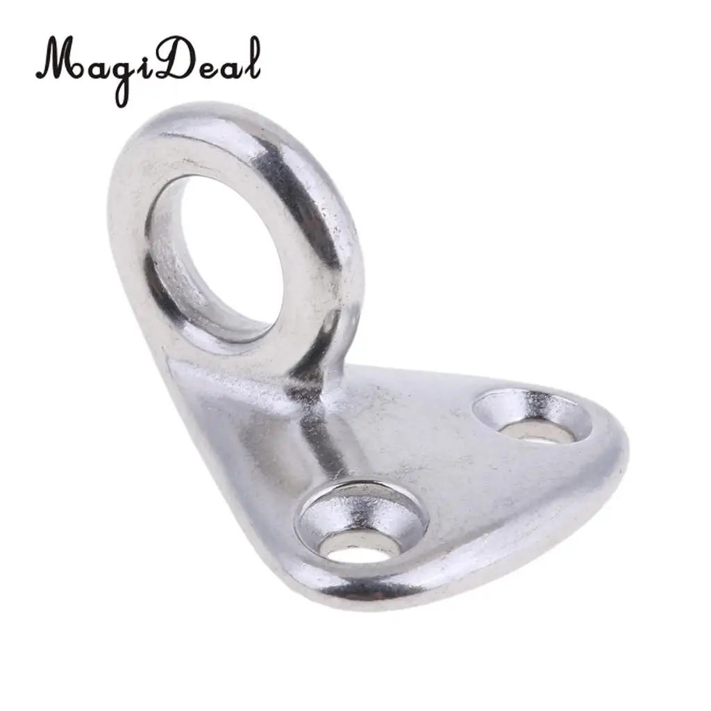 MagiDeal Marine Grade Stainless Steel Boat Hook Ring Anchor Chain Lock for Kayak Canoe Rafting Boating Dinghy Yacht Accessories
