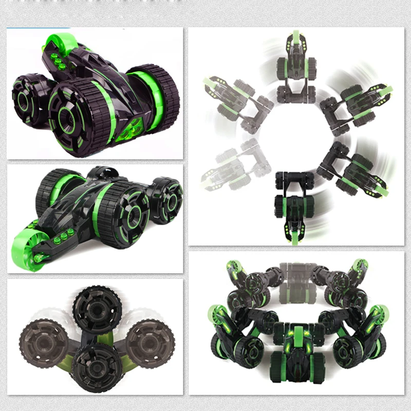 Graus de Rotação e Duplo-lado de Alta Carro de Corrida sem Fio rc Carro Rodas Especial Dublê 360 Velocidade Luz Rádio Brinquedo Elétrico 5 16 High Quality Brinquedos e hobbies