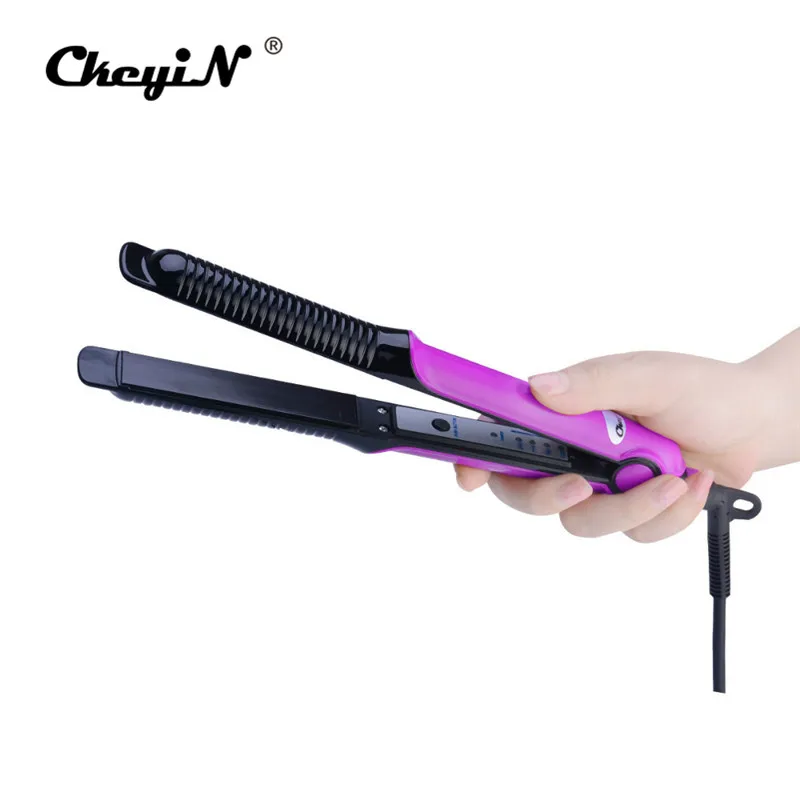 2 in1 Mini Aluminum Heating Plate Straightening Irons Styling Tools Hair Straightener Comb Hair Curler Electric Curling Iron 2 in1 Mini Aluminum Heating Plate Straightening Irons Styling Tools Hair Straightener Comb Hair Curler Electric Curling Iron