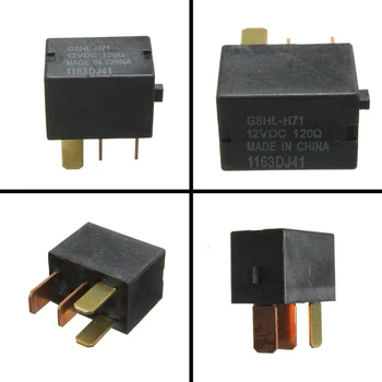 

4 Pin DC 12V Relay for Head Light Air Conditioner air relay Waterproof Car Relay Long Life Automotive Relays Normally Open
