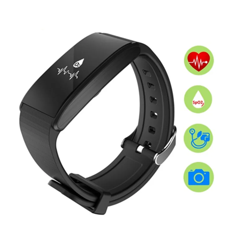 FineFun New Bluetooth4 0 Smart Wristband A58 Heart Rate Monitor Blood pressure Waterproof Swimming Smart Bracelet