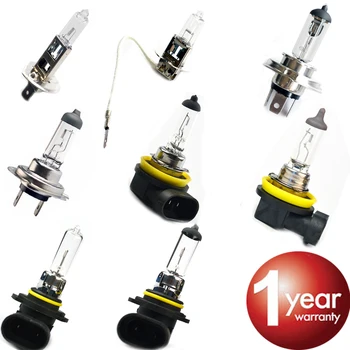 

Hippcron Car Headlight Super Bright Bulb 1PCS H1 H3 H4 H7 H8 H11 9005 HB3 9006 HB4 12V 4000K Clear Lights Driving Lamp
