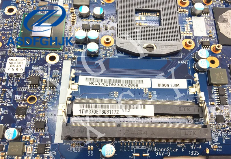 Материнская плата для ноутбука Hasee Raytheon CLEVO w370ET материнская 6 71 w3700 d03 DDR3