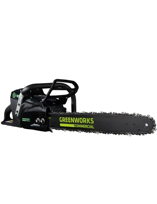 

2017 NEW ARRIVAL greenworks 18'' GREENWORKS 82V COMMERCIAL CHAINSAW Battery Chainsaw low noise levels and brushless motor