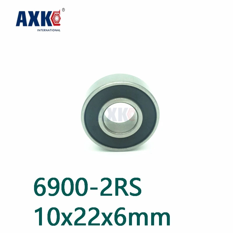 Axk 6900 2rs 61900 Si3n4 Гибридный Керамический шарикоподшипник с глубоким желобом 10x22x6