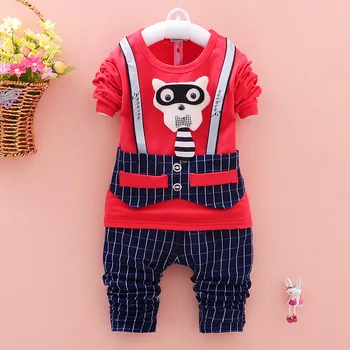 

2018 spring Small suit Children's jacket dress Korean fake two-piece suit children's clothing baby clothing