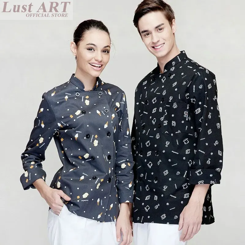 Buy Food service coffee cafe uniforms women men