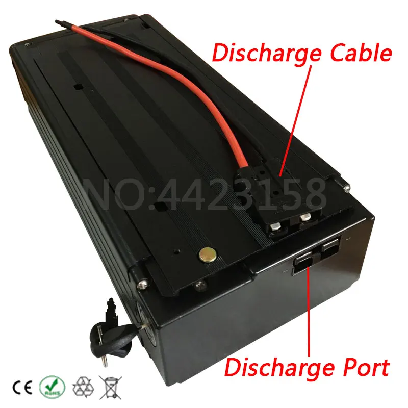 Sale 36V 30AH Electric Bicycle Battery 36V Lithium ion Battery Pack use LG cell 36V 250W 350W 500W 1000W Ebike Battery+luggage Rack 4
