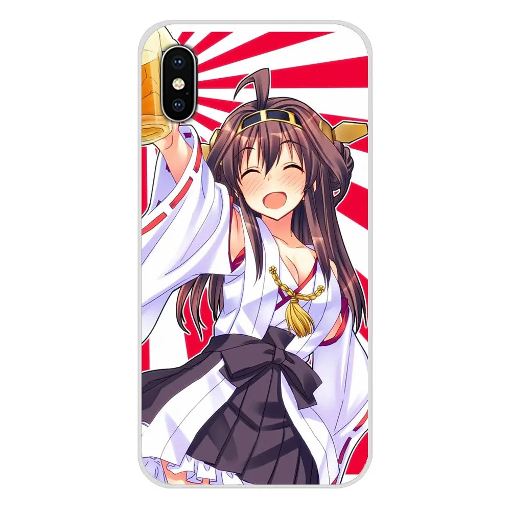 Прозрачные мягкие чехлы для Apple iPhone X XR XS MAX 4 4S 5 5S 5C SE 6 6S 7 8 Plus ipod touch haruna