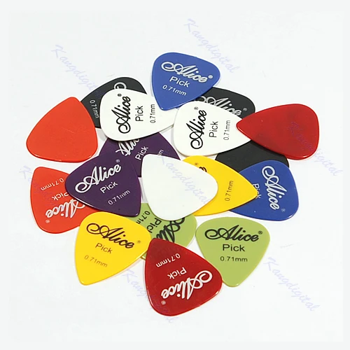 20 pcs 0.71mm Smooth Nylon Guitar Picks Pick Plectrum Newin Guitar