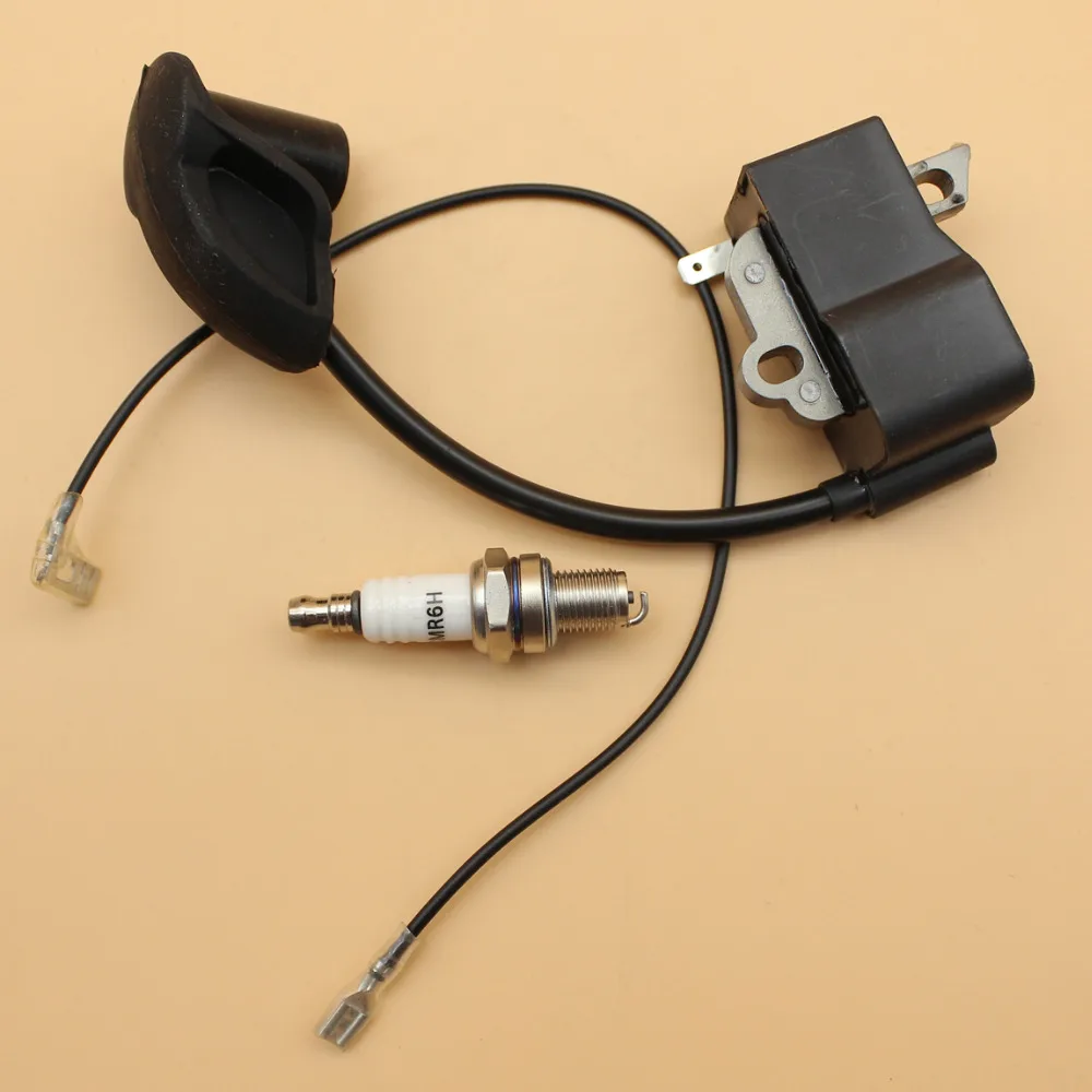 Ignition Coil Module w/ Wire Spark Plug For STIHL BR500 BR550 BR600 BR 500 550 600 Backpack Leaf Blower NEW TYPE Ignition Coil Module w/ Wire Spark Plug For STIHL BR500 BR550 BR600 BR 500 550 600 Backpack Leaf Blower NEW TYPE