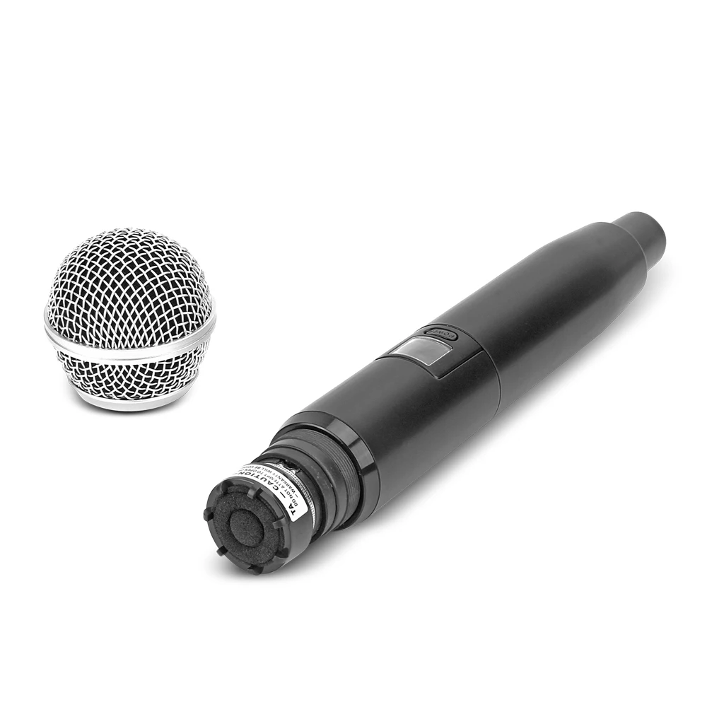 Высокое качество! Debra GLXD8 беспроводной микрофон системы с двойной ручной микрофон для сцены караоке свадебные деловые встречи