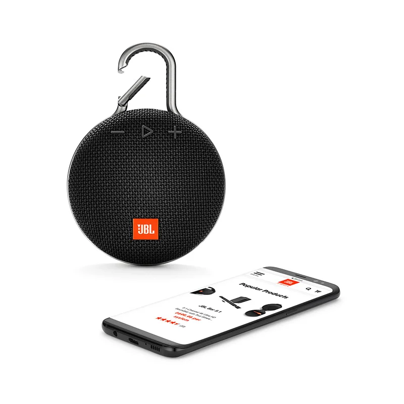 JBL зажим 3 Водонепроницаемый Портативный Bluetooth аудио Колонка для использования вне помещения миниатюрный Sonic зубная щётка Динамик IPX7 дизайн Hi-Fi не Шум разговора