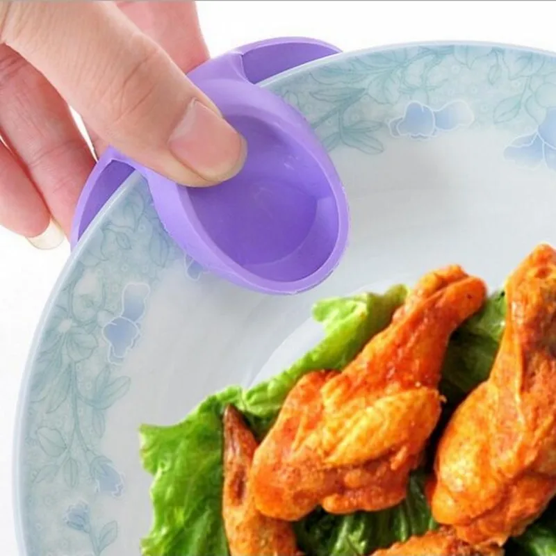 

Kitchen Silica Gel Heat Insulation Environmental Protection Finger Sleeve Multifunctional Oven Microwave Oven Gloves