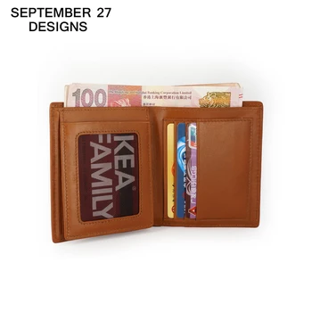 

Men wallets famous brand Luxury genuine leather Short Bifold Wallet mens clutch Card Holder male purse Money Bag Coin Pouch