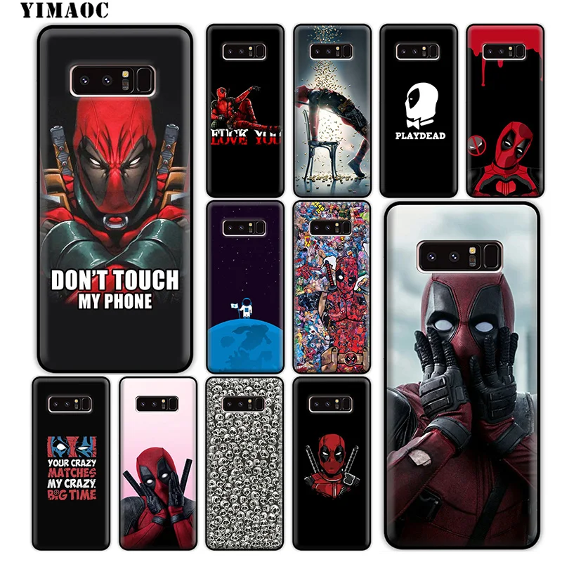 

YIMAOC Deadpool Dead pool Soft Silicone Case for Samsung Galaxy S10 S10e S9 S8 Plus S7 S6 Edge J6 Cover