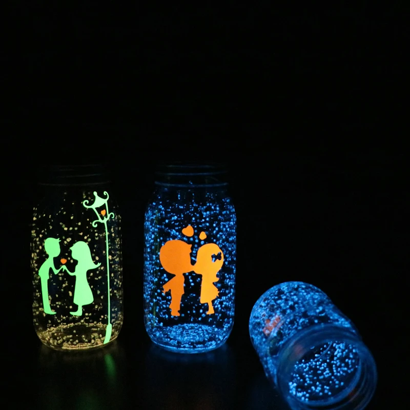 

Glow Party Supplies Fluorescent Super luminous Particles Glow Pigment Bright Glow Sand Glow in the Dark Sand Party Home Decor