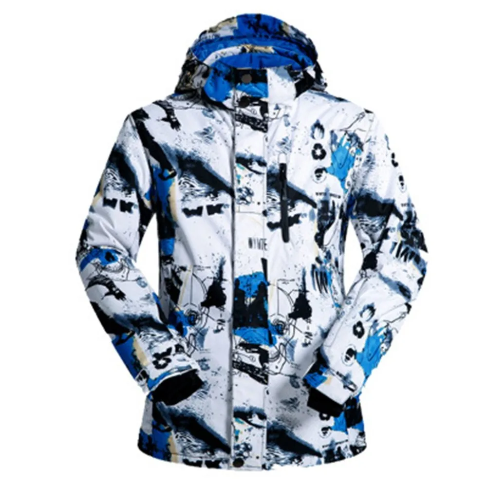 

Professional Ski Jacket Waterproof Windproof Warm Outdoor Wear for Skiing Snowboarding for Men 2018 Hot Sale