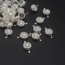 При заказе 1-10 штук 3 Вт УФ фиолетовый светодиодный ультрафиолетовые лампы чипы 365nm 375nm 380nm 385nm 395nm 400nm 405nm 410nm 420nm 3 Вт высокой мощности Мощность светильник