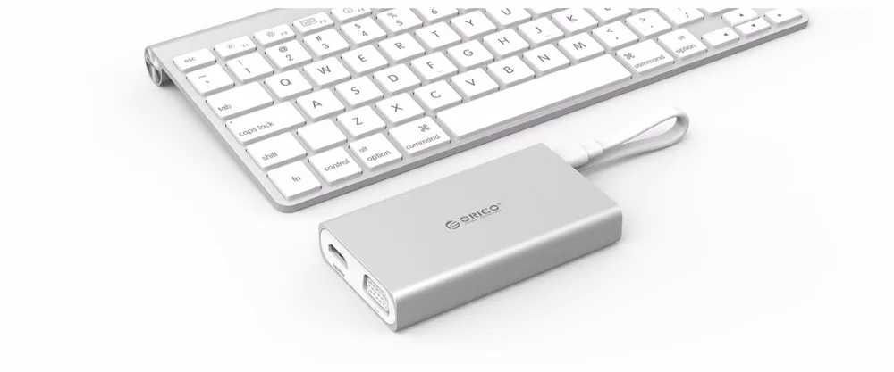 Док-станция ORICO type-C для MACbook Apple USB-C HDMI 4K VGA порт концентратор RJ45 сетевой конвертер