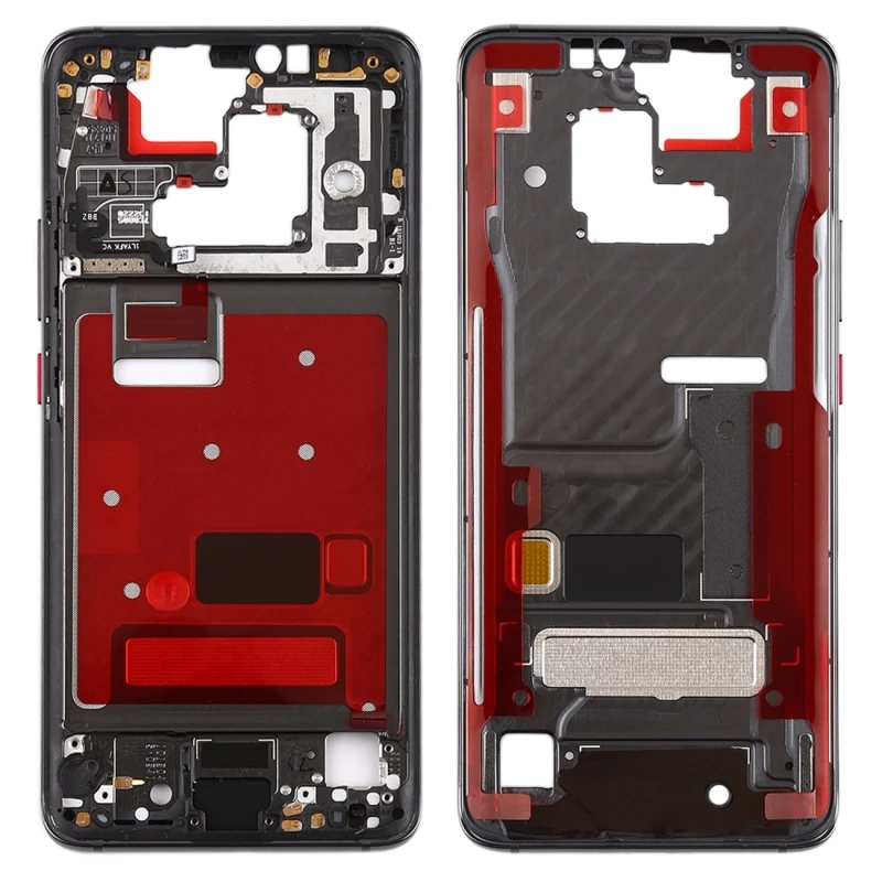 

High Quality Front Housing LCD Frame Bezel Plate with Side Keys for Huawei Mate 20 Pro