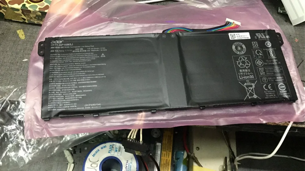 Новый подлинный Аккумулятор для Acer Aspire (A314 32) AP16M5J 7 V 37WH|Аккумуляторы ноутбуков| |