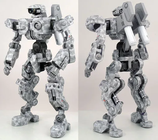 

3D Paper model Star War Robot Lens Head RB robots