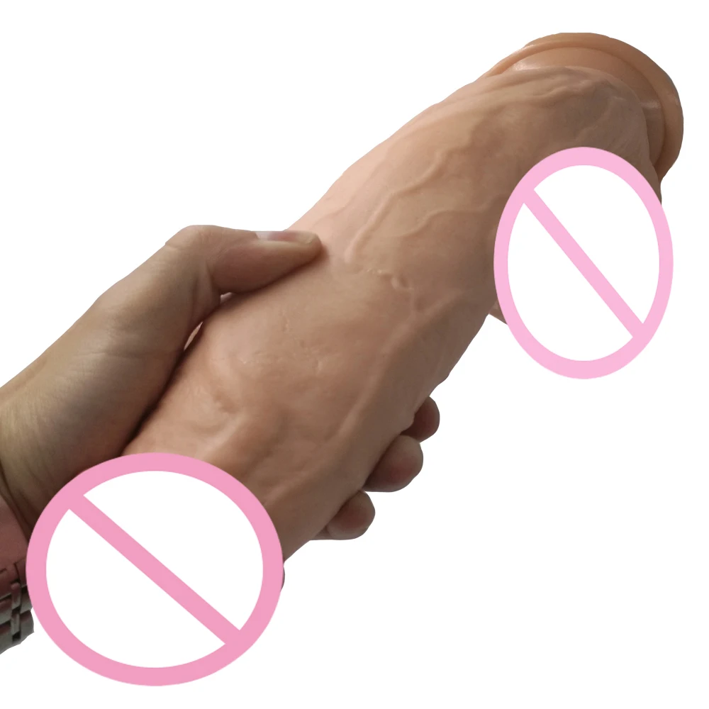 12 inch Extreme Big Realistic Dildo Super Thick Huge Big Dildo Sturdy Suction Cup Penis Dick Dong for Women Sex Toys sex product