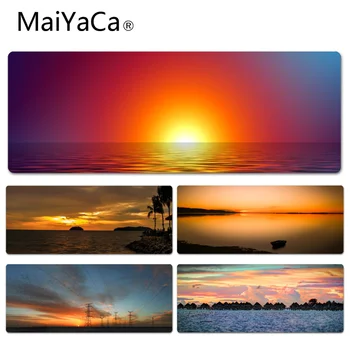 

MaiYaCa Sunset Anti-Slip Durable Silicone Computermats Size for 30x90CM Speed Version Gaming Mousepads