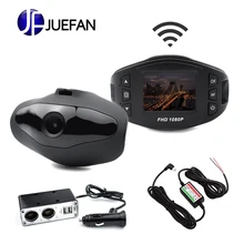 Горячая JUEFAN Y1 Dash Cam Novatek 96658 Автомобильный видеорегистратор Full HD 1080P wifi Автомобильная камера 140 широкоугольная камера для машины автомобиля USB Автомобильное зарядное устройство