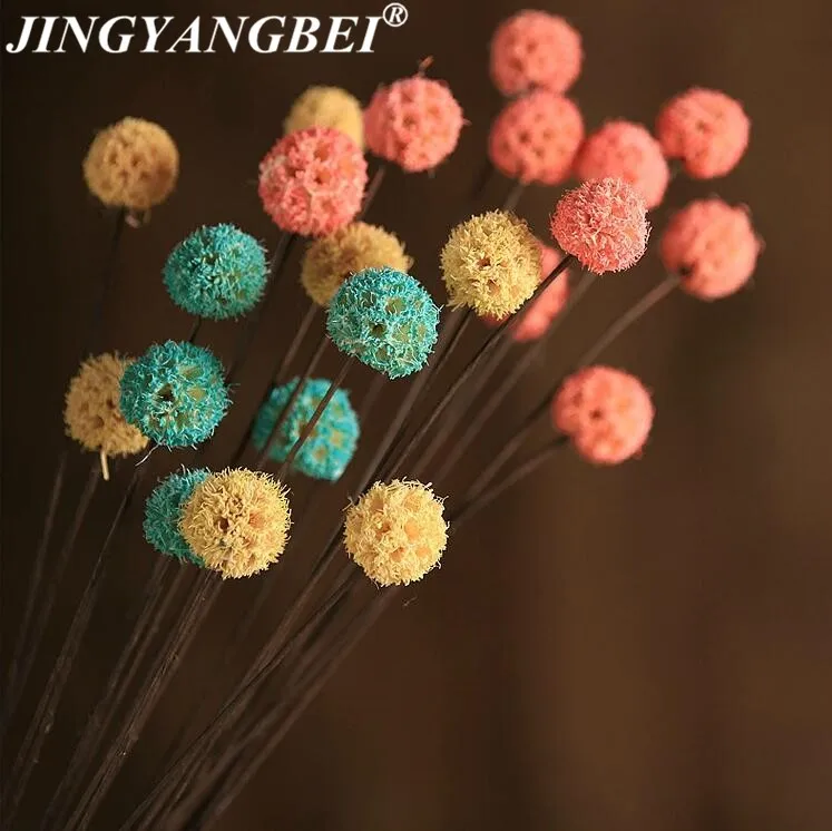 

55cm Natural DIY Dried flower ball wedding decoration for home party office decorative artificial dried flowers