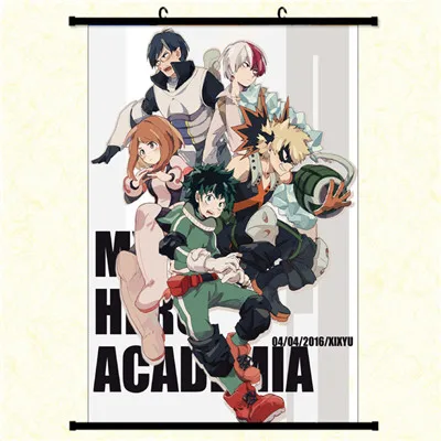 Аниме Манга Boku No Hero Academy My Hero Academy настенные свитки живопись 40x60 картина обои наклейки плакат 001 - Цвет: 20