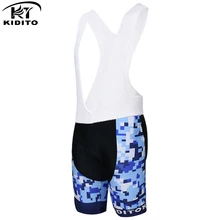 KIDITOKT противоударный велосипедные рейтузы с лямками Pro Лето горный велосипед Велоспорт нагрудник шорты для женщин с Coolmax 3D гель площадку для мужчин