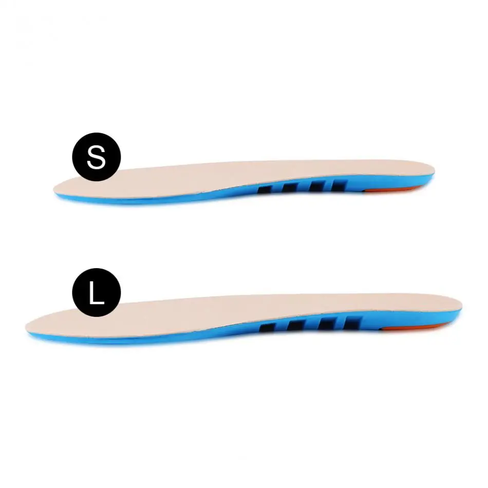 1 пара EVA анти бактериальные ноги амортизация супинатор обуви колодки амортизация давление рельеф ортопедические стельки для диабетиков