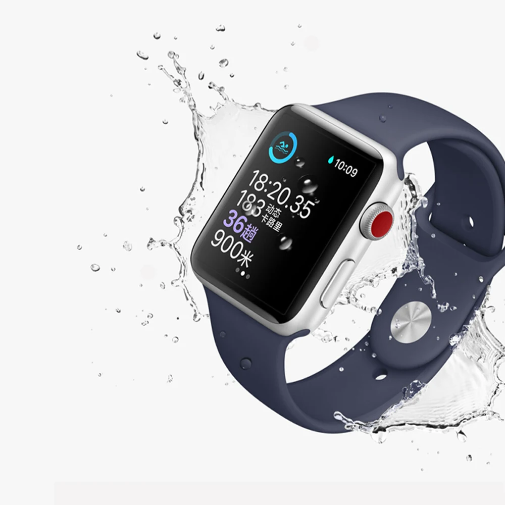 Полноразмерная закаленная пленка для apple watch band 44 мм 40 42 38 iwatch 5 4 3 2 1 4D изогнутая