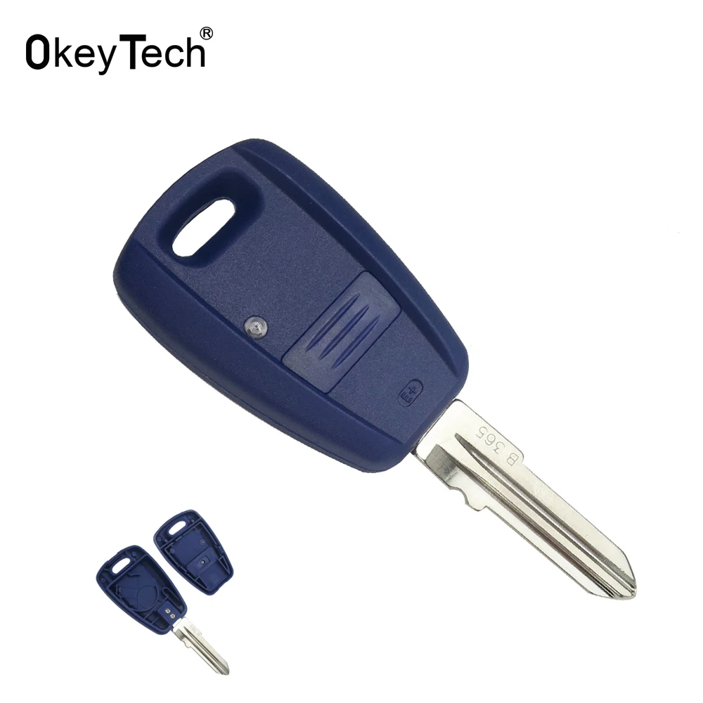Okey Tech для Fiat 500 Punto Ducato Stilo Panda Idea Doblo1 кнопка дистанционного ключа автомобиля корпус