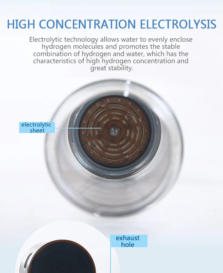 TINTON LIFE водородный генератор воды, щелочная машина, портативная бутылка с ионизатором воды, супер антиоксидантная, богатая водородом чашка для воды