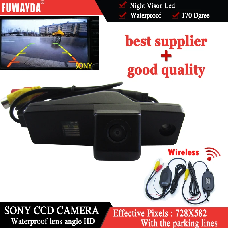 FUWAYDA Wireless SONY CCD Car Rear View Reverse Backup Parking CAMERA