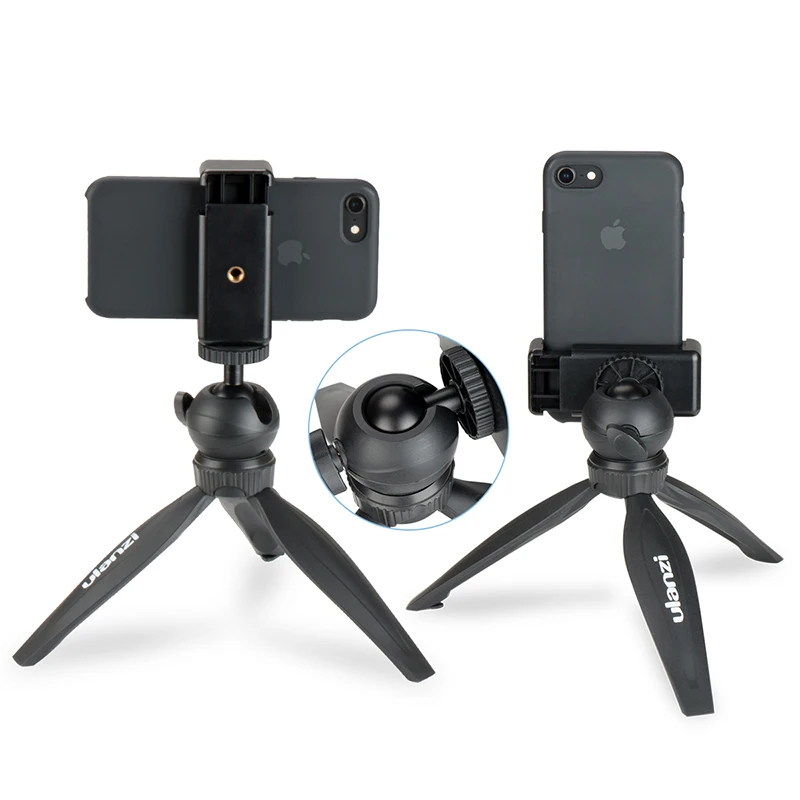 Ulanzi мини штатив для iphone компактный с Съемная шаровой головкой палка селфи Canon Nikon