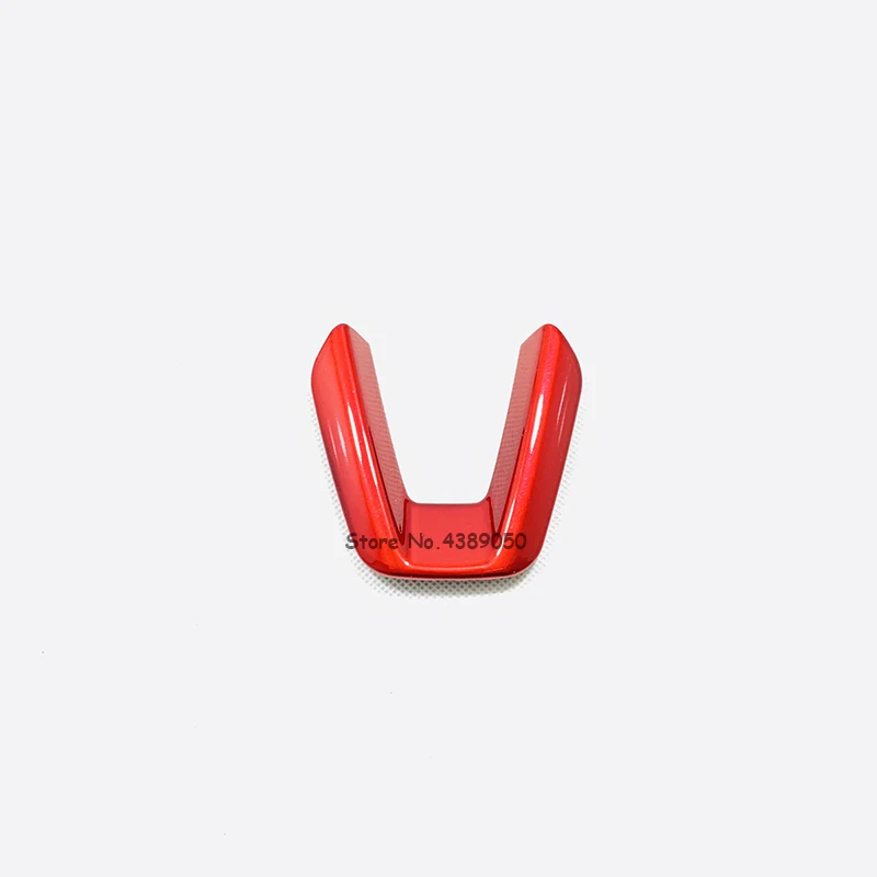 Для yaris седан ABS пластик красный Автомобильный руль кнопка рамка Крышка отделка внутри автомобиля Стайлинг Аксессуары 1 шт