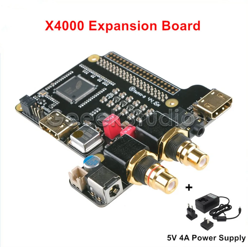 

X4000 Expansion Board With Power Supply for Raspberry Pi 3 / 2 Model B