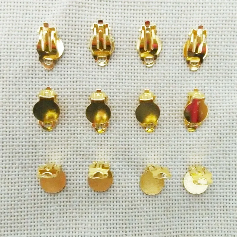 jewelry making clip on earrings findings no need ear pierced non