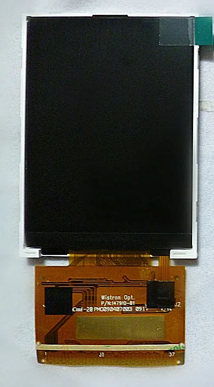 

NoEnName_Null 2.8 inch TFT screen ILI9320/ILI9325/ILI9328/SPFD5408 37PIN 16bit 240*320 LCD color display