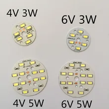 10 шт., небольшой круглый светильник, 4 в, полосы, светильник, 32 мм, 50 мм, круглый светильник, led, небольшой круглый светильник, 3W, 5 Вт, 5Vchip