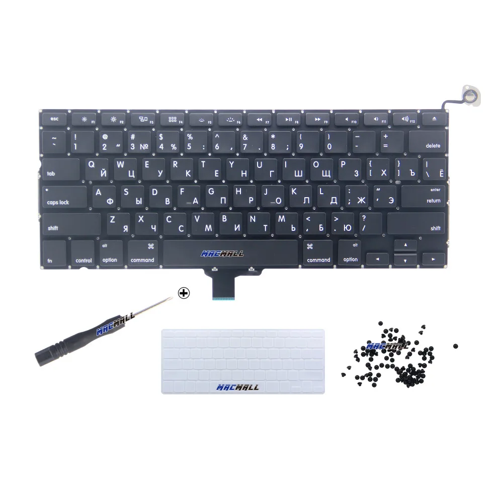 

Brand NEW 13.3 RU Russian Keyboard For Macbook Pro A1278 MC700 MB990 MC374 MB466