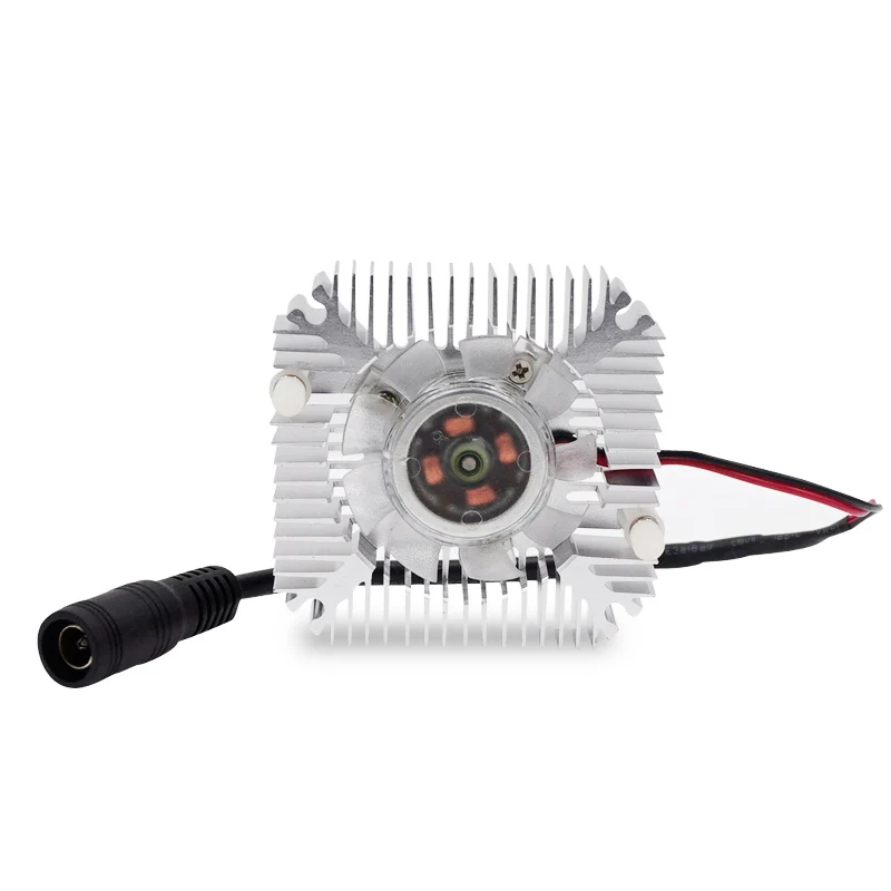 

1set HighQuality LED Lamp Radiator with Adapter & Fan Aluminum Heatsink Extruded Profile Heat Sink for Heat Dissipation Sinking